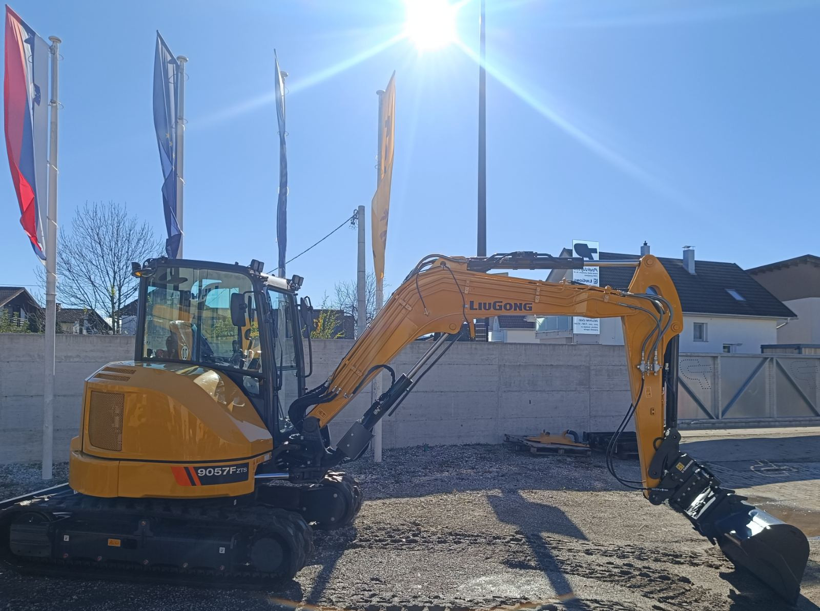 Mini excavator Liu Gong 9057F zts