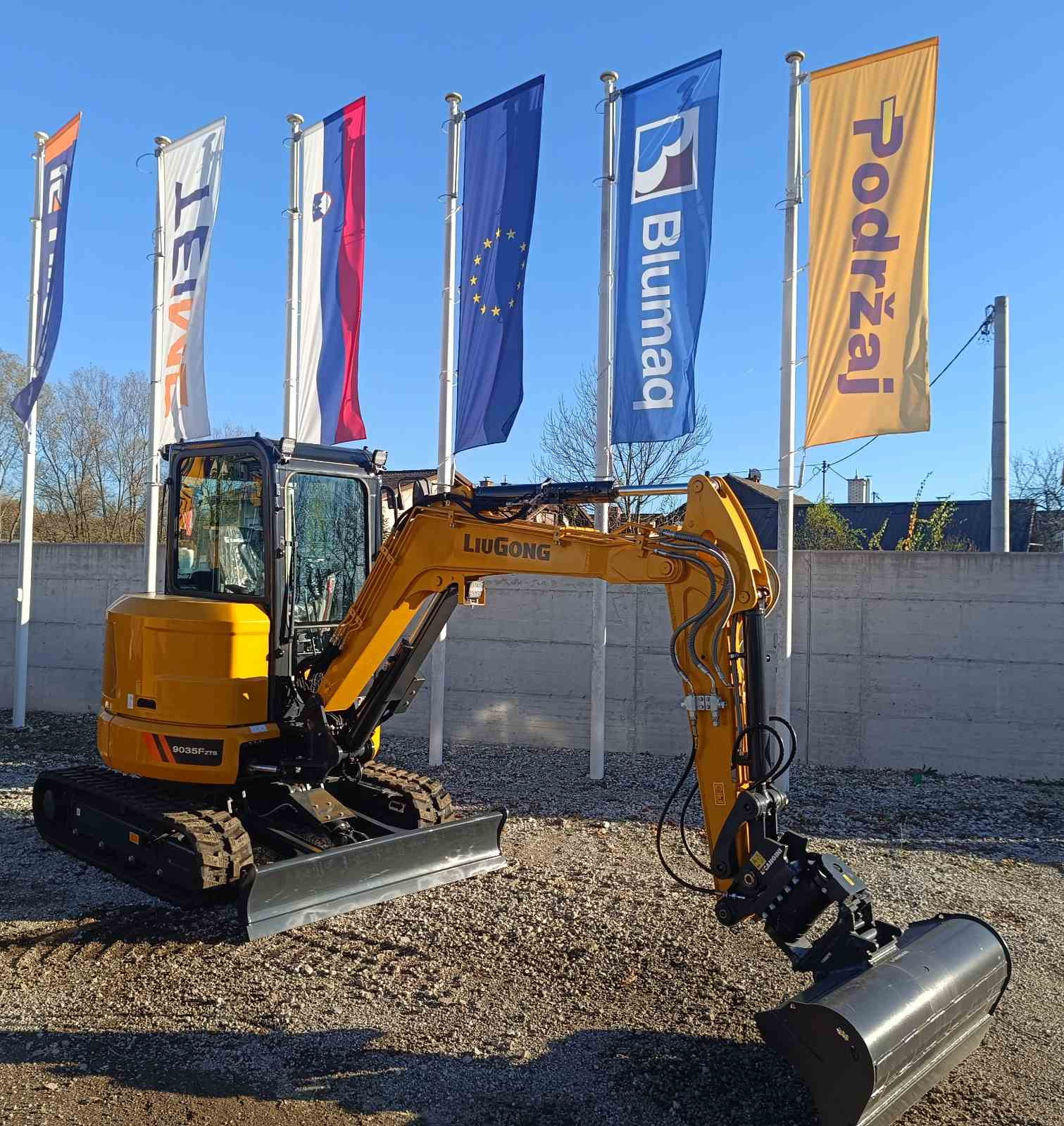 Mini excavator Liu Gong 9035F zts