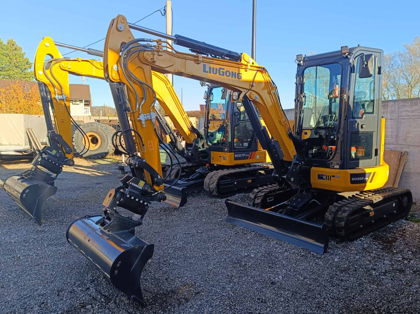 Mini excavator Liu Gong 9035F zts